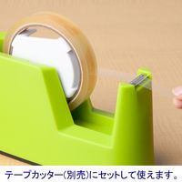 【復活特別価格】アスクル セロハンテープ 幅18mm×35m 50巻（10巻入×5） オリジナル