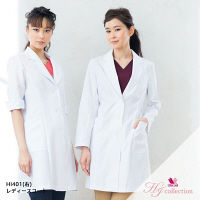 フォーク カ】HI401ー1 ホワイト 3L HI401-1-3L 1枚　白衣　ドクターコート（直送品）