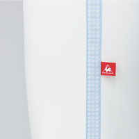 ルコックスポルティフ チェックテープワンピース アクアブルー L UQW0014　白衣（直送品）