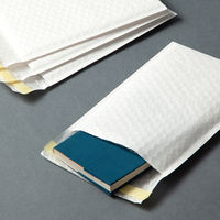 「現場のチカラ」 クッション封筒 文庫本・小物用 白 1セット（10枚入） 酒井化学工業  オリジナル