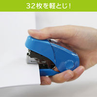 マックス　ホッチキス　サクリフラット3　ブルー　1台