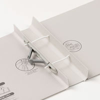 セキセイ　のびーるファイル　エスヤード　A4ヨコ　グレー　50冊　AE-51F-62