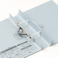 セキセイ　のびーるファイル　エスヤード　A5タテ　ブルー　10冊　AE-30F-10