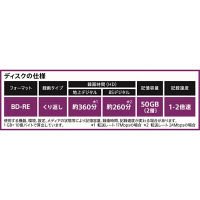 ソニー 録画用BD-RE DL 10BNE2VJPS2 1パック（10枚入）