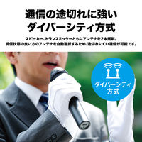 オーディオテクニカ デジタルワイヤレスアンプシステム ATW-SP1910/MIC 1台