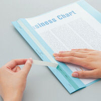 今村紙工　製本ファイル　折加工済み　ブルー　SFK-001