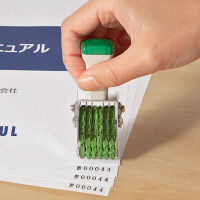 サンビー テクノタッチ回転印4号 6連タイプ TK-046