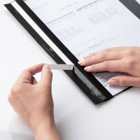 今村紙工　製本ファイル　折加工済み　ブラック　SFK-003　1セット（100冊）