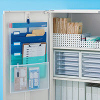 エセルテ　A4ソーテッド3段　クールカラー22370　1セット（3個）