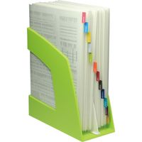 ソニック　ファイルボックス　タテ型　グリーン　FB-708-G