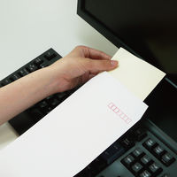 ムトウユニパック　ケント紙封筒　長3〒枠あり　1000枚