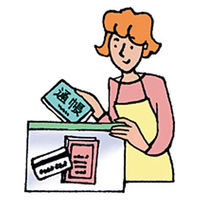 リヒトラブ　クリヤーケース　マチなし　B4　F-75S