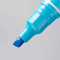 紙用マッキー 太字/細字 詰め替えタイプ ライトブルー 10本 WYT5-LB 水性ペン ゼブラ