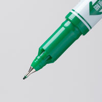 紙用マッキー 細字/極細 詰め替えタイプ 緑 10本 WYTS5-G 水性ペン ゼブラ