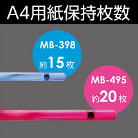 ソニック PM マグネットバー 透明 220mm MB-398-T