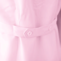 AITOZ（アイトス） 花形ボタンワンピース（ナースワンピース） 半袖 ホワイト M 861336-001　白衣