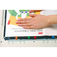 スリーエム　ポスト･イット ジョーブ ハーフサイズ 44×12mm オレンジ 680H-4　3個　（直送品）