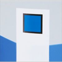 ドッチファイル　A4タテ　とじ厚50mm　グレー　両開きパイプ式ファイル　1075BFクレ　2冊　キングジム　（直送品）