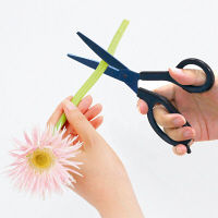 プラス　はさみ　フィットカットカーブ　チタン　ジャストグリップ　チタンブルー　SC-175AT　34526　2本　（直送品）