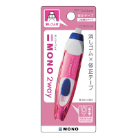 トンボ鉛筆　修正テープ　モノ2ウェイピンク　CT-PEX5C80　4個　（直送品）