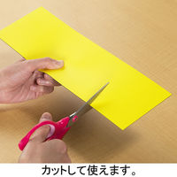 エコ マグネットシート 300×100mm 黄 10枚入 MS-360-Y ソニック