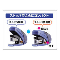 マックス ホッチキス サクリ ブリスタパック ライトブルー HD-10NLK/LB 2個