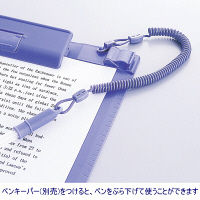 リヒトラブ(LIHIT LAB.) クリップボード A4タテ） 323×235mm 目盛り付 A977U-23 ブルーバイオレット