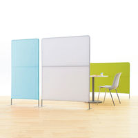 アイリスオーヤマ クロススクリーン ホワイト 高さ1600×幅1200mm 1台 オリジナル パーテーション 布張り 取り外して丸洗い可能 オリジナル