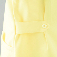 AITOZ（アイトス） オープンネックチュニック（ナースジャケット） 半袖 ホワイト M 861369-001　白衣