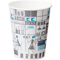 紙コップ モノトーン 275ml（9オンス） 1袋（50個入） オリジナル