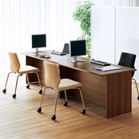 アール・エフ・ヤマカワ 木製カウンター ローカウンター 仕切パネル ウォルナット 幅850×奥行18×高さ1210ｍｍ RFLC2-SCR-DM 1枚