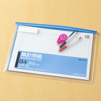 コクヨ ソフトクリヤーケース(再生オレフィンタイプ・マチな クケ-6304B 1枚