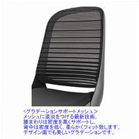 81L1GR FGR7 |オカムラ ルーチェ オフィスチェア ホワイトフレーム 肘無し ベージュ 1脚（直送品）