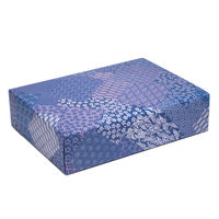 ササガワ 包装紙 千代紙合わせ 紺 49-1716 1袋(50枚入)