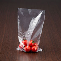 ポリ袋（規格袋）　LDPE・透明　0.02mm厚　8号　130mm×250mm　1セット（12000枚：6000枚入×2箱）  オリジナル