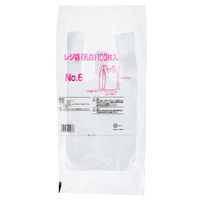 国産レジ袋　乳白　6号　1セット（12000枚：3000枚入×4箱）　福助工業  オリジナル