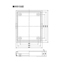 アズワン 卓上天秤台 1-1154-01 1個（直送品）
