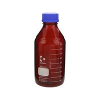 アズワン ねじ口瓶丸型茶褐色(デュラン(R)・017210) 1000mL GLー45 1-1961-06 1本（直送品）