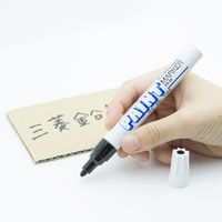 三菱鉛筆(uni) ペイントマーカー 中字 黒 油性マーカー PX-20