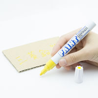 三菱鉛筆(uni) ペイントマーカー 中字 黄 油性マーカー PX-20