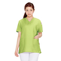 フォーク カラースクラブ ライム L BAS-001 1枚　スクラブ オリジナル