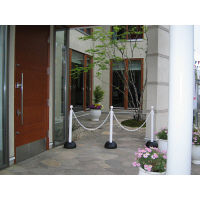 【スタンド】 ミツギロン チェーンスタンド ホワイト SF-11 1セット（5台：1台×5）