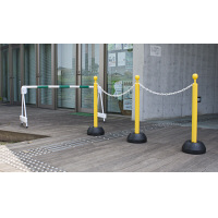 【スタンド】 ミツギロン チェーンスタンド イエロー SF-11-Y 1セット（5台：1台×5）