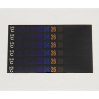 日油技研工業 デジタルサーモテープ(R)(可逆性) 30入 D-16 1箱(30枚) 1-628-02（直送品）