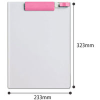 バインダー A4 タテ クリップボード ピンク K2ヨハ-PS78P 1箱（10枚入） コクヨ