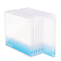 エレコム Blu-ray/DVD/CDプラケース 10mm/1枚収納 その他 CCD-JSCN10CR 1冊（直送品）