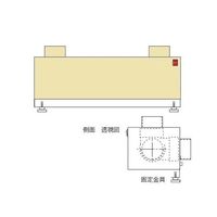 アズワン アームダクト 卓上型ツインセット 風量調整付き 1-7623-02 1組（直送品）