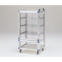 アズワン スタンダードデシケーターBG(運搬用) 574×517×1150(1095)mm SD-BG1K 1台 1-9033-01（直送品）