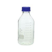 アズワン ねじ口瓶丸型(デュラン(R)) 青キャップ付 1000mL 2-077-05 1本（直送品）