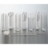 Kartell ディスポセル (セミマイクロタイプ/PS製/2透過面) 1.5mL 1箱(100個入) 1938 1箱(100個)（直送品）